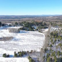 Aerial Farm Photo Using Drone